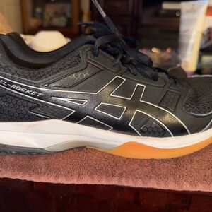ASICS Gel-Rocket Black Sneakers